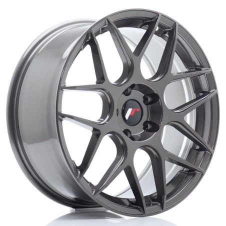 Japan Racing JR18 19x8,5 ET40 5x112 Hyper Gray komplet 4 sztuki + ceramika