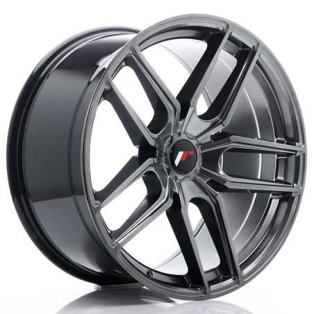 Japan Racing JR25 20x10 ET20-40 Blank Hyper Black kpl 4 sztuki + ceramika