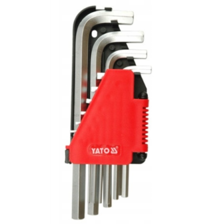 YATO YT-0508 KLUCZE IMBUSOWE HEX, 2-12MM, 10 CZ