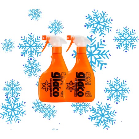 2X SOFT99 GLACO DEICER Odmrażacz do szyb 450ml