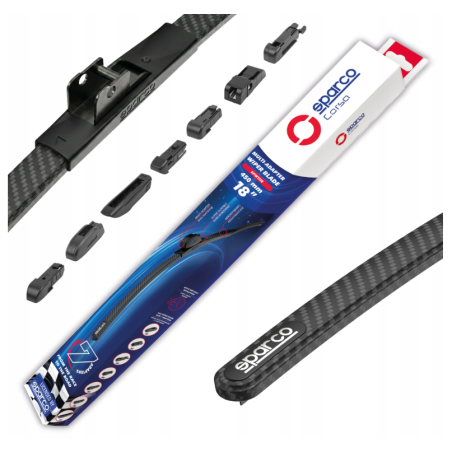 SPRACO Pióro wycieraczki SPW1118 450mm 18'' 7 adapterów