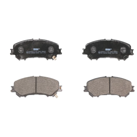 FERODO FDB4843 Klocki hamulcowe PRZEDNIE NISSAN, RENAULT
